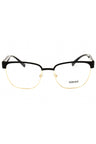 1436 - Matte Black/Gold/Clear demo lens