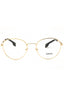 1002 - Gold /Clear demo lens