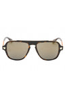 12524T - DARK HAVANA / dark grey mirror gold