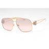 10027E - Gold / Light Pink With Silver Tone Mirror