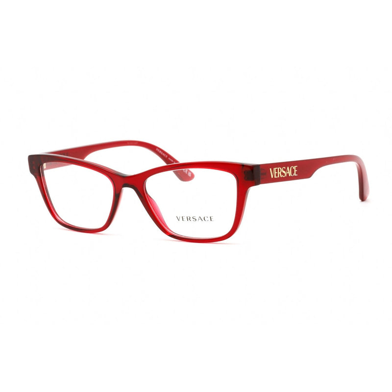 Versace 0VE3316 Eyeglasses Red/Clear demo lens Unisex Unisex-AmbrogioShoes