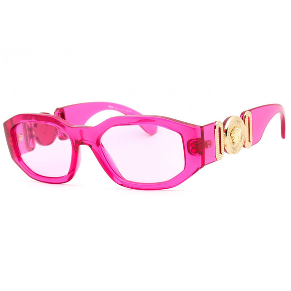 Versace 0VE4361 Sunglasses Transparent Fuchsia / Fuchsia-AmbrogioShoes