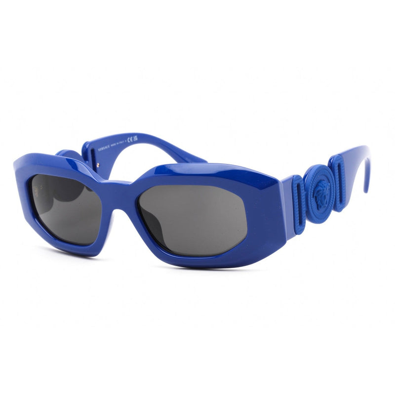 Versace 0VE4425U Sunglasses Blue / Dark Grey Women's-AmbrogioShoes