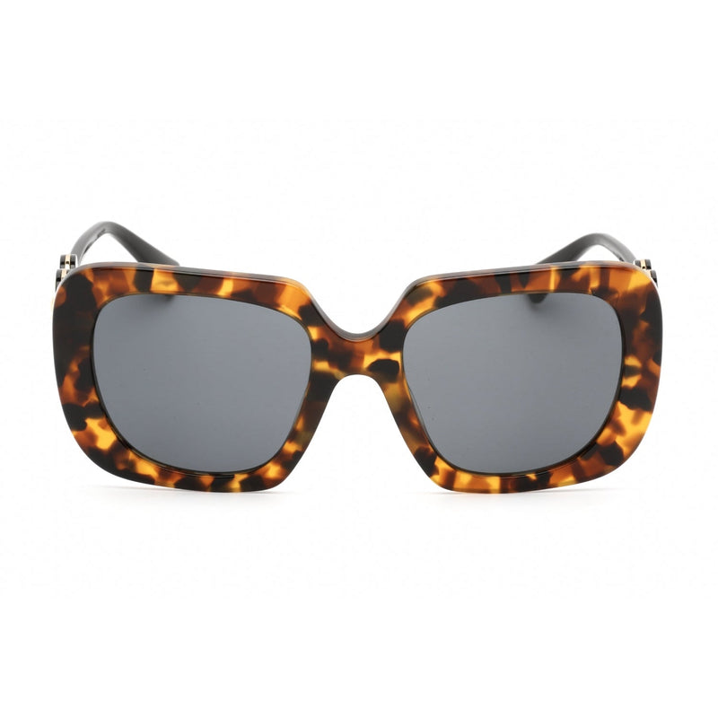 Versace 0VE4434 Sunglasses Light Havana / Dark Grey-AmbrogioShoes