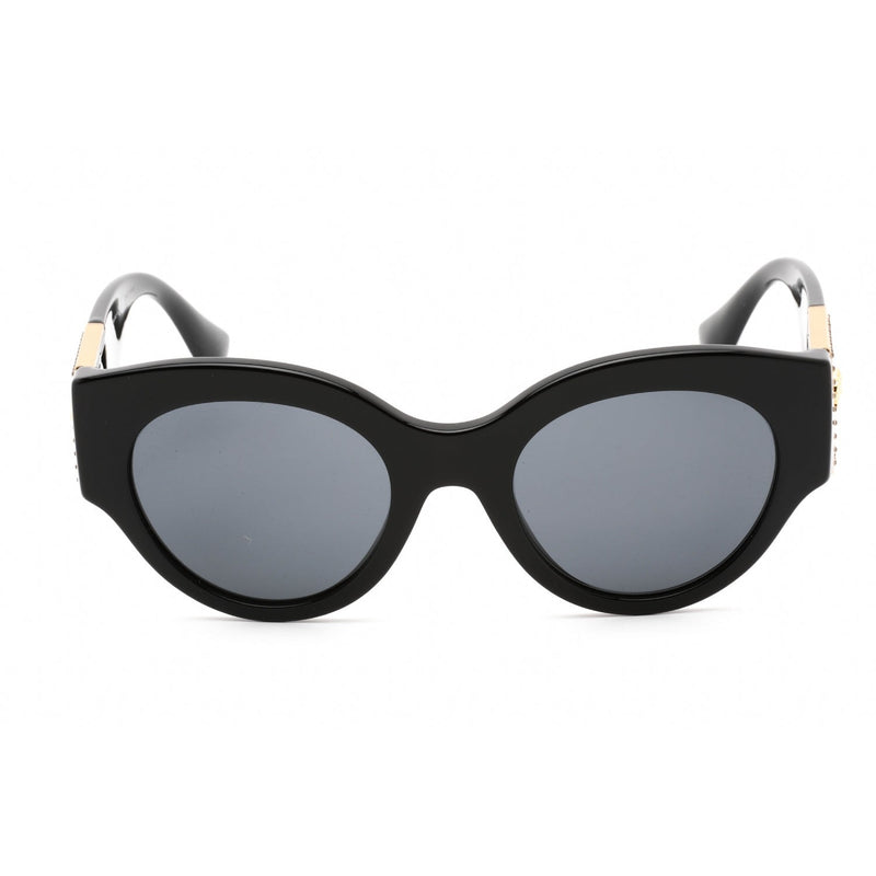 Versace 0VE4438B Sunglasses Black/Grey Women's-AmbrogioShoes