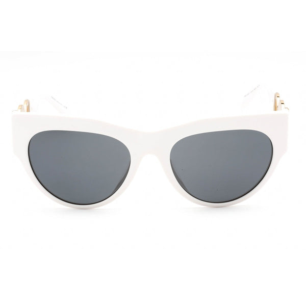 Versace 0VE4440U Sunglasses White / Dark Grey-AmbrogioShoes