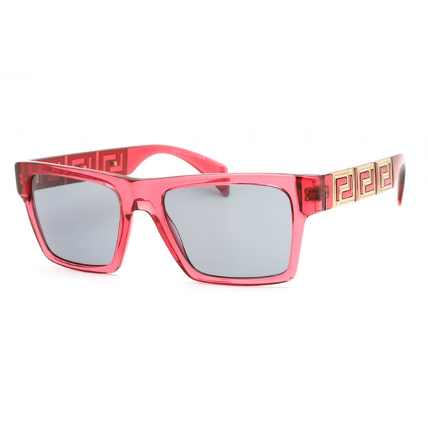 Versace 0VE4445 Sunglasses Transparent Red / Grey-AmbrogioShoes