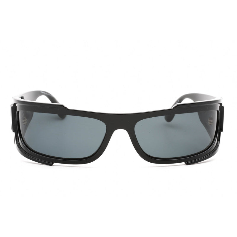 Versace 0VE4446 Sunglasses Black/Dark Grey Unisex Unisex Unisex-AmbrogioShoes