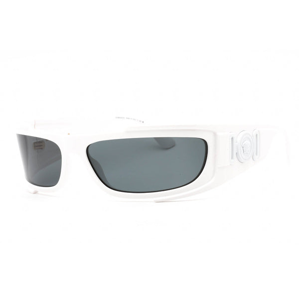 Versace 0VE4446 Sunglasses White/Dark Grey-AmbrogioShoes