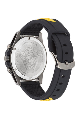 Versace Greca Action Chrono Silicone Watch-AmbrogioShoes