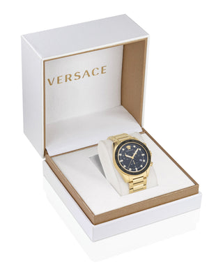 Versace Greca Dome Chrono Bracelet Watch-AmbrogioShoes