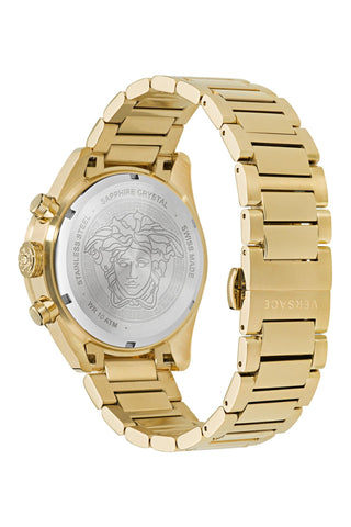 Versace Greca Dome Chrono Bracelet Watch