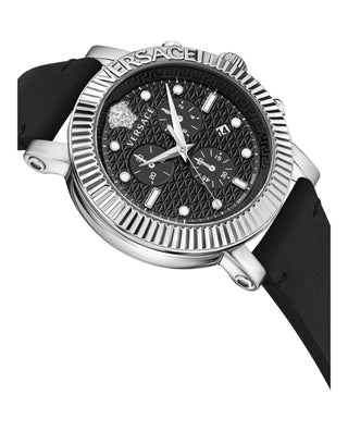 Versace V-Chrono Classic Leather Watch-AmbrogioShoes
