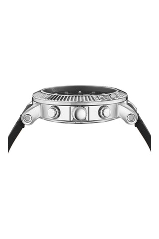 Versace V-Chrono Classic Leather Watch