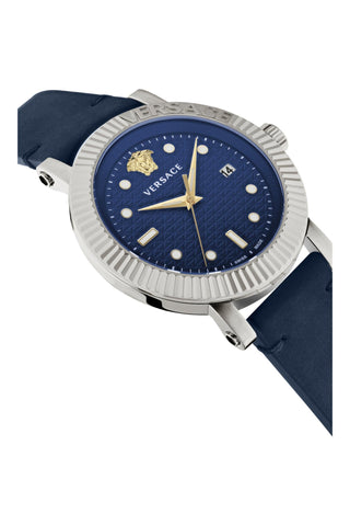 Versace V-Classic Leather Watch