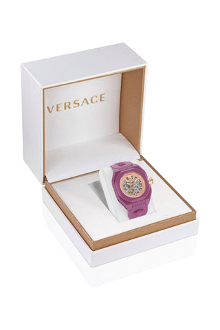 Versace V-Legend Skeleton Automatic Watch-AmbrogioShoes
