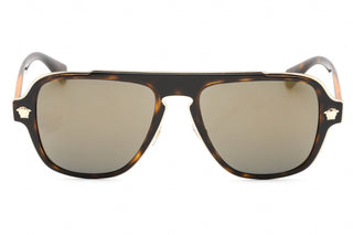 Versace VE2199 Sunglasses DARK HAVANA / dark grey mirror gold-AmbrogioShoes