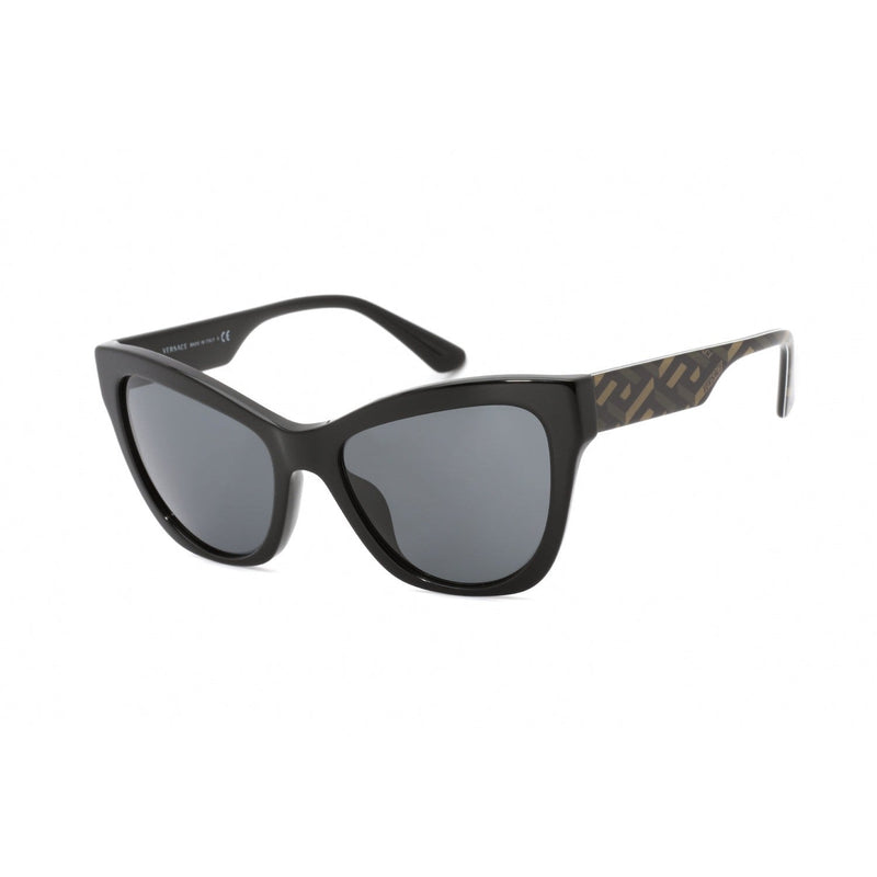 Versace VE4417U Sunglasses Black / Dark Grey Women's-AmbrogioShoes