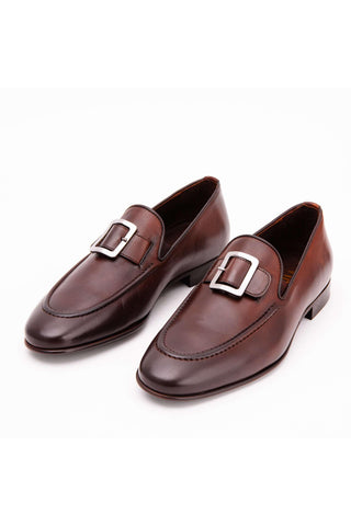 Vinci Astoria Buffalo Loafer - Tan-AmbrogioShoes