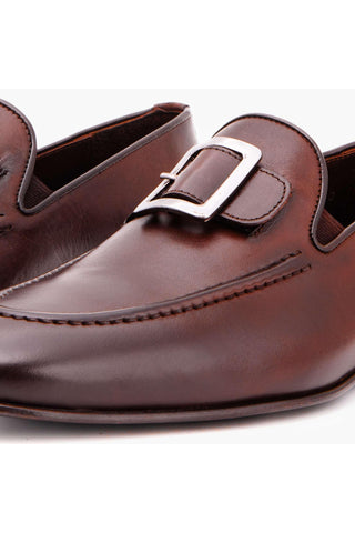 Vinci Astoria Buffalo Loafer - Tan-AmbrogioShoes