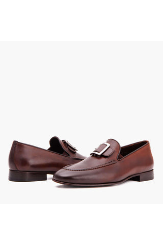 Vinci Astoria Buffalo Loafer - Tan-AmbrogioShoes