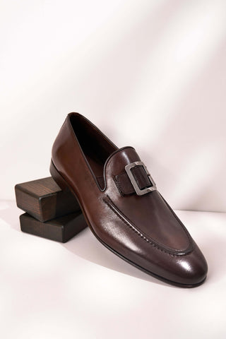Vinci Astoria Buffalo Loafer - Tan-AmbrogioShoes