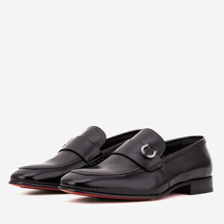 Vinci Blackwell Leather Loafer - BLACK-AmbrogioShoes