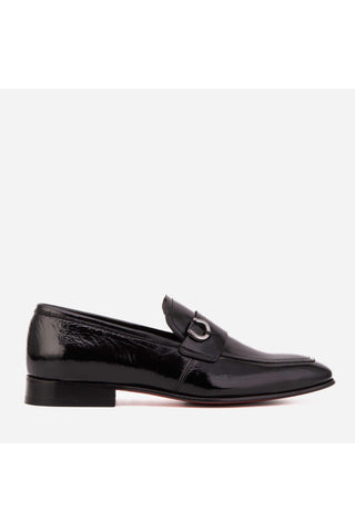 Vinci Blackwell Leather Loafer - Black-AmbrogioShoes