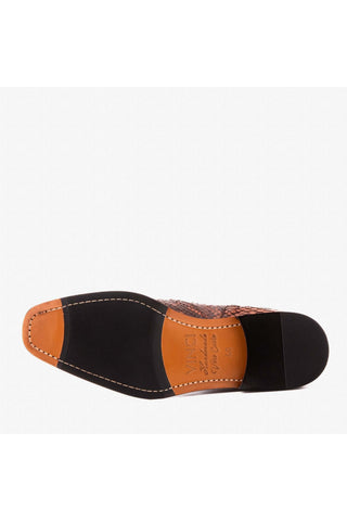 Vinci Boss Python Boot - Tan-AmbrogioShoes