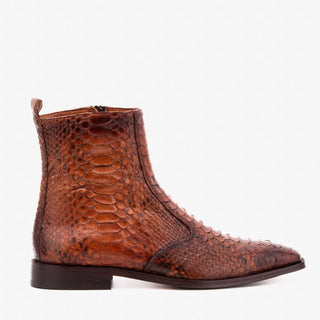 Vinci Boss Python Boot - Tan-AmbrogioShoes