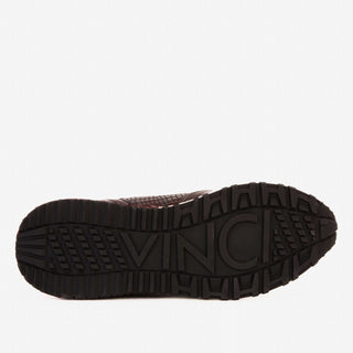 Vinci Empire Leather Sneaker - Burgundy