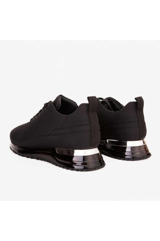 Vinci Lexington Fabric Sneaker - Black-AmbrogioShoes