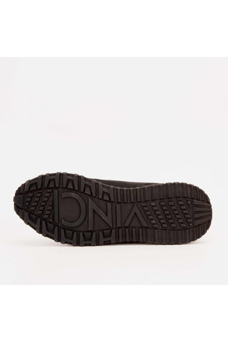 Vinci Lexington Fabric Sneaker - Black-AmbrogioShoes