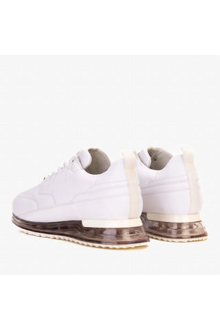 Vinci Lexington Fabric Sneaker - White-AmbrogioShoes
