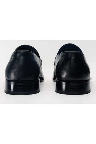 Vinci Marinka Leather Penny Loafer - Black-AmbrogioShoes