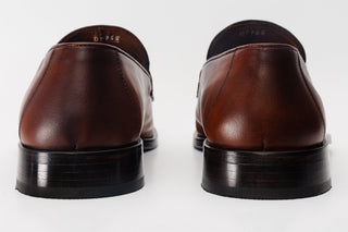 Vinci Marinka Leather Penny Loafer - Tan-AmbrogioShoes