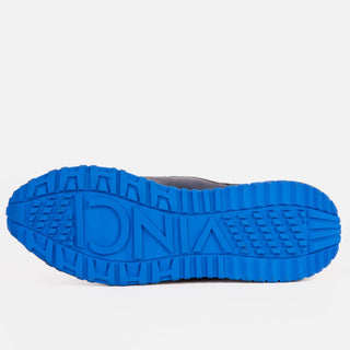 Vinci Marseille Embossed Leather Sneaker - Navy