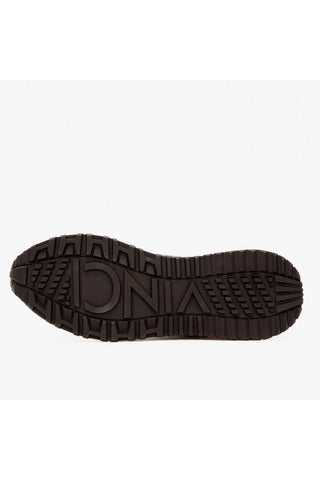 Vinci Monte Carlo Leather High-Top Sneaker - Black-AmbrogioShoes