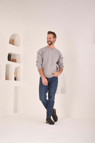 Vinci Panther Leather Chelsea Boot - Black-AmbrogioShoes