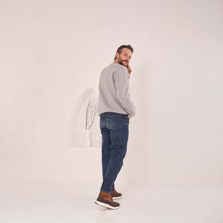 Vinci Regent Leather & Suede Boot - Brown