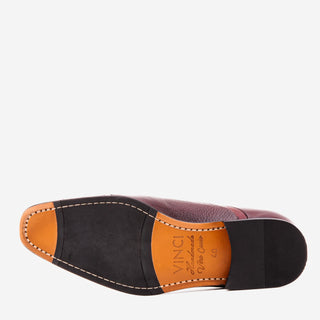 Vinci Rockwell Leather Oxford - Burgundy-AmbrogioShoes