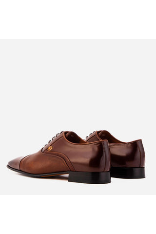 Vinci Rockwell Leather Oxford - Tan-AmbrogioShoes