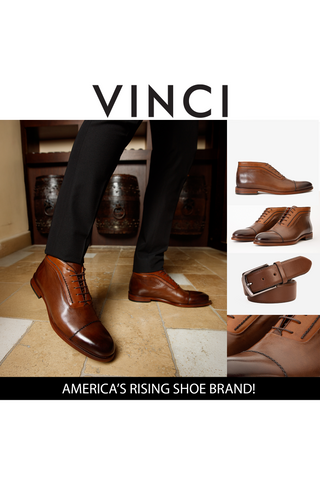 Vinci Rome Leather Chukka Boot - Tan-AmbrogioShoes