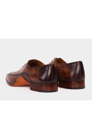 Vinci Royal Leather Oxford - Brown-AmbrogioShoes