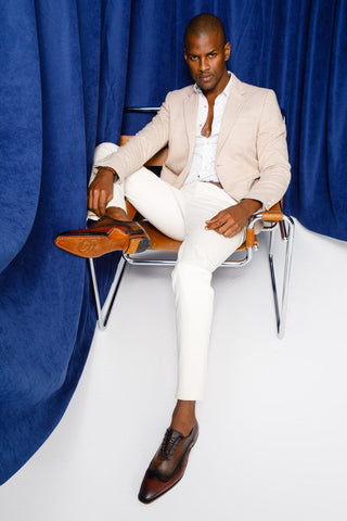 Vinci Royal Leather Oxford - Burgundy-AmbrogioShoes
