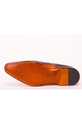 Vinci Royal Leather Oxford - Burgundy-AmbrogioShoes