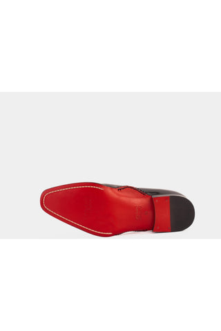 Vinci Royal Patent Oxford - Black-AmbrogioShoes