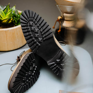 Zelli Italia Campo Men's Shoes Oak Wax Finish Goat-Skin Suede Derby (ZEL1041)-AmbrogioShoes