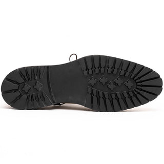 Zelli Italia Campo Men's Shoes Tobacco Goat-Skin Suede Derby (ZEL1042)-AmbrogioShoes