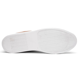 Zelli Italia Lando Men's Shoes Taupe Suede & Calf-Skin Leather Sneaker (ZEL1052)-AmbrogioShoes